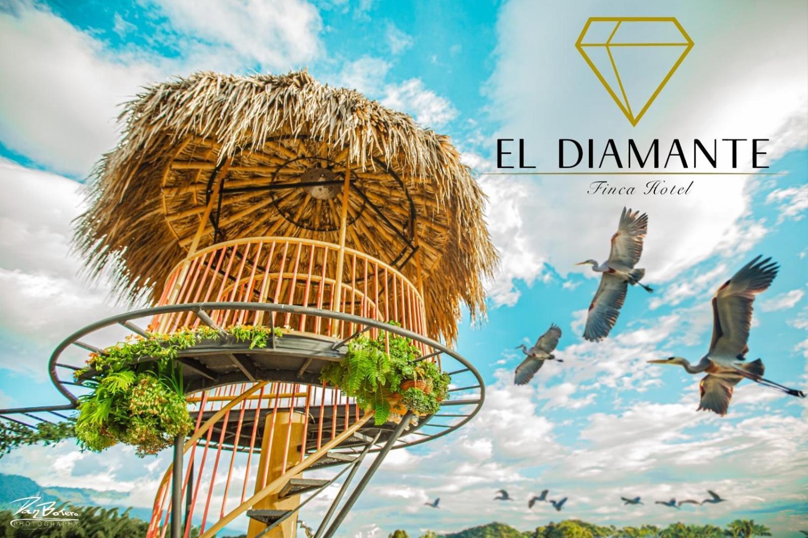 Finca Hotel El Diamante Calarcá Exteriör bild